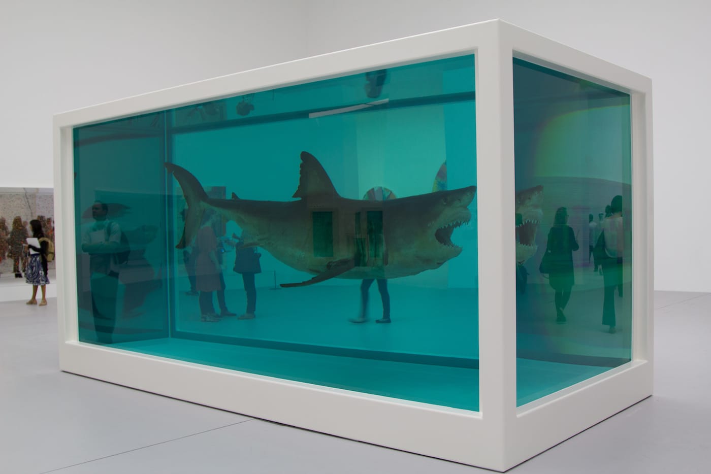 Shark work by Damien Hirst in Doha (photo by Gazanfarulla Khan/Flickr)