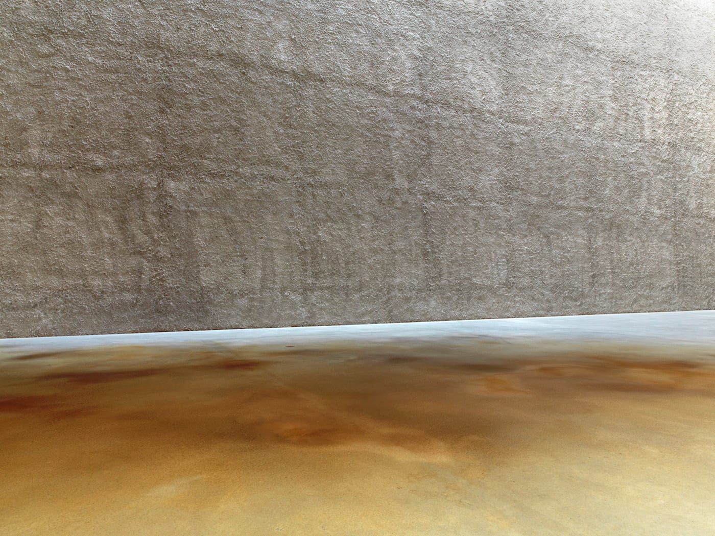 Detail view of Daniel Turner's Particle Processed Cafeteria at König Galerie