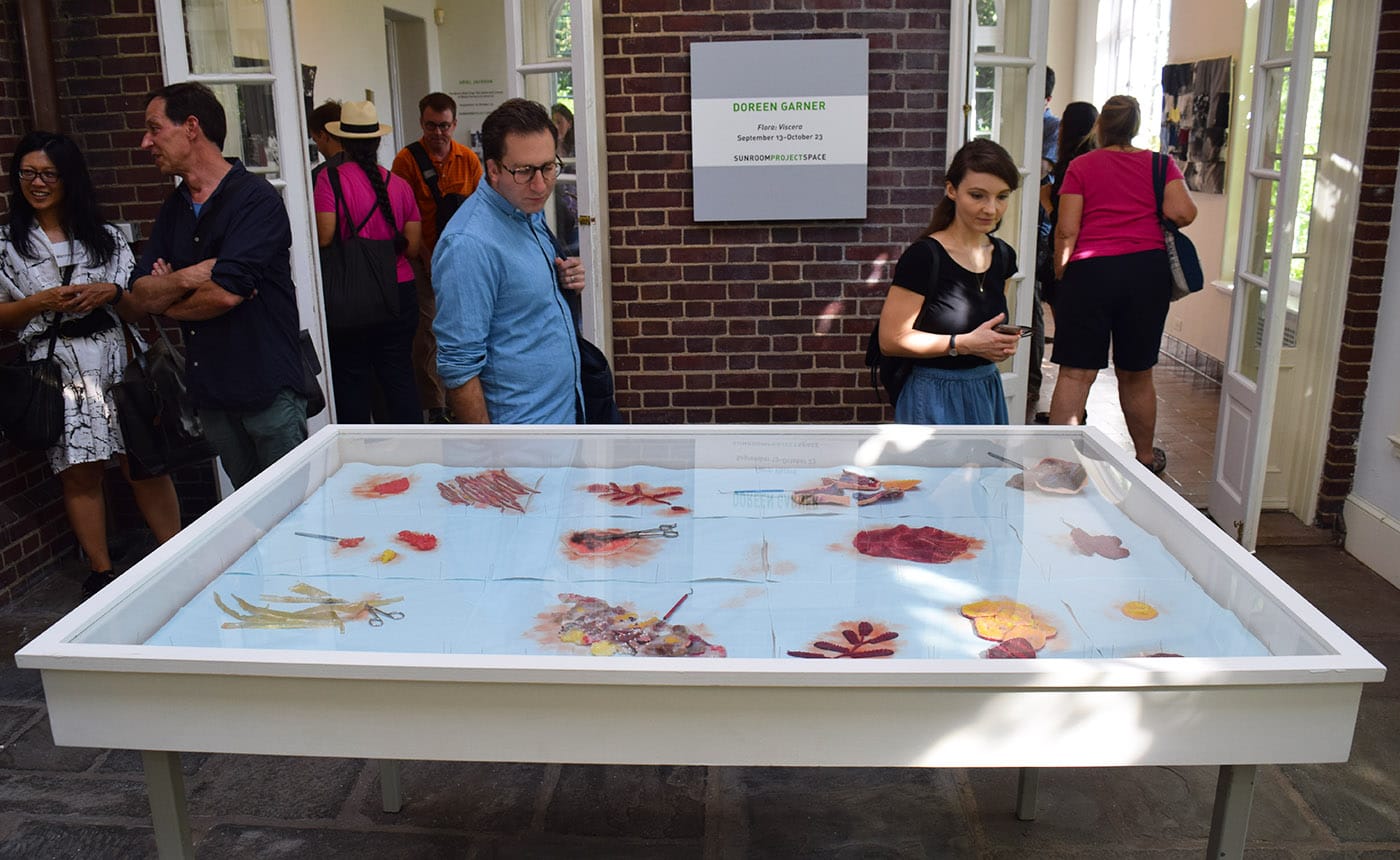 Doreen Garner, "Flora: Viscera" (2016), silicone and mixed media, dimensions variable