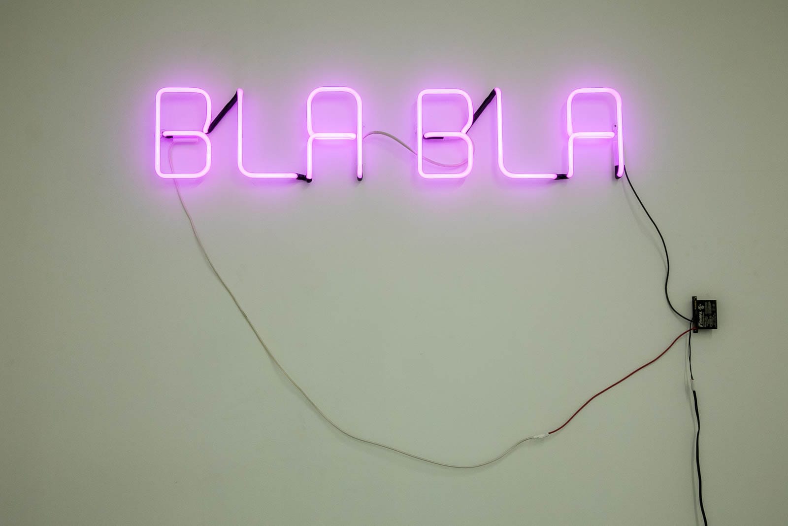 A work by Annette Sonnewend at Tiger Strikes Asteriod gallery