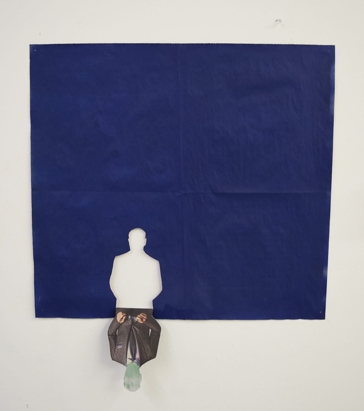 A new work by Elissa Levy in her studio at 313 Butler Street