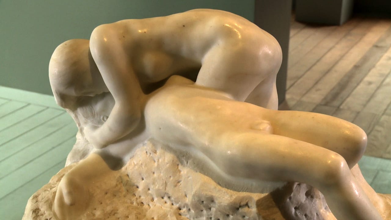 An Auguste Rodin sculpture that served as inspiration for Anna Halprin's choreography