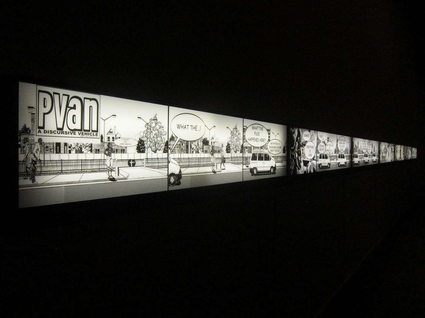 Kerry James Marshall, new work from "Rythm Mastr" (2016) at the Montreal Museum of Fine Arts 