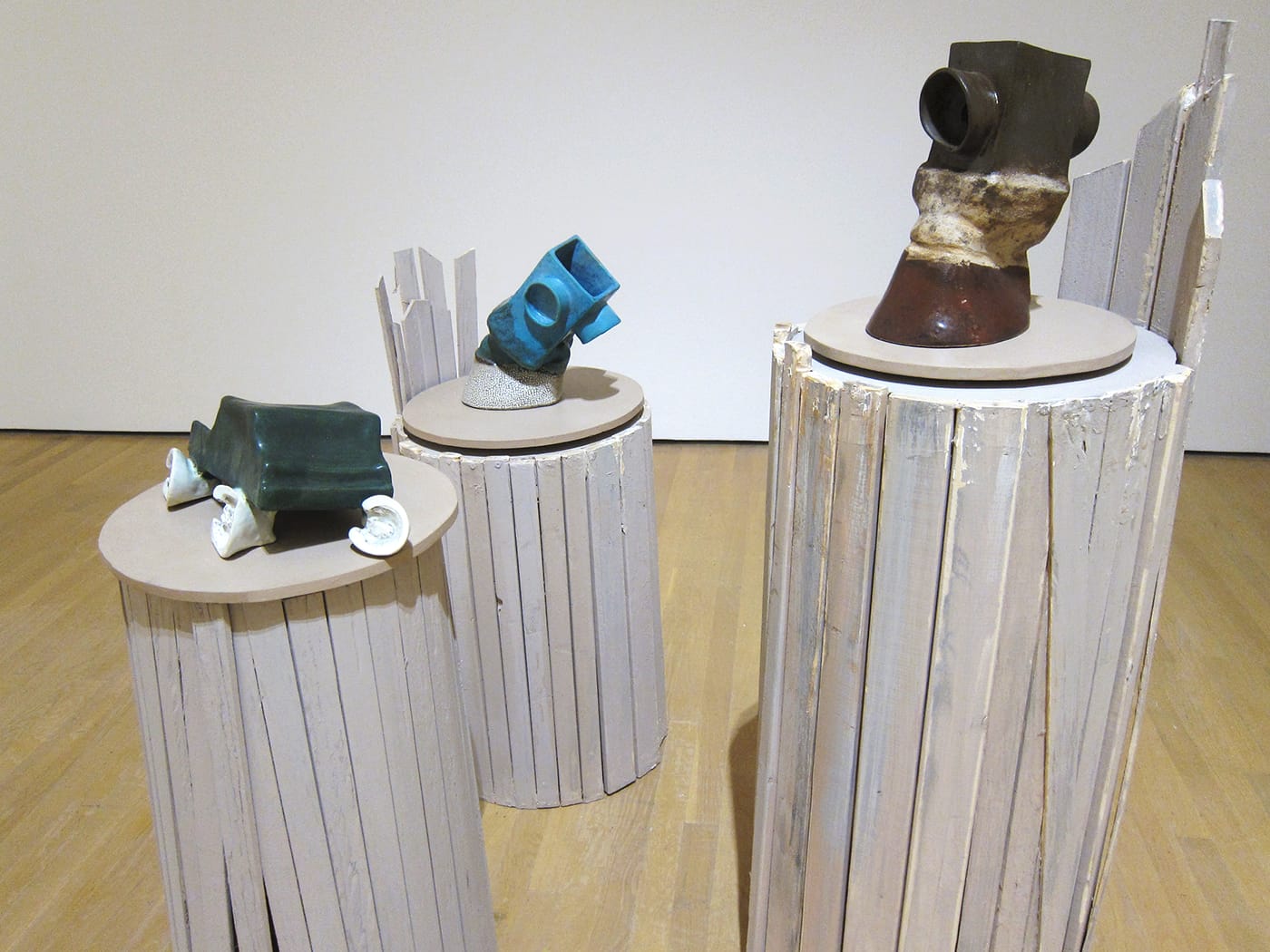 Ceramic sculptures by Lena Henke