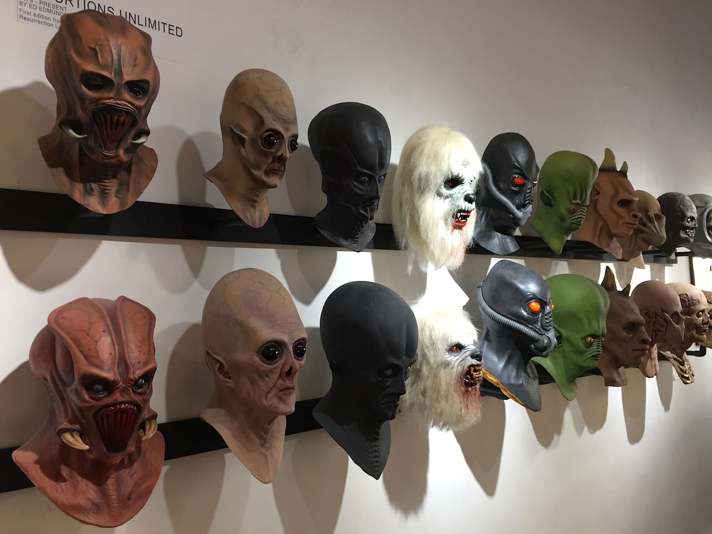 The Art of the Halloween Mask at Lethal Amounts.
