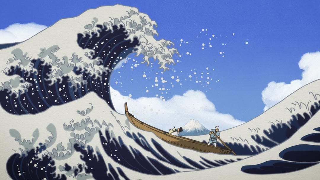 A still from Miss Hokusai