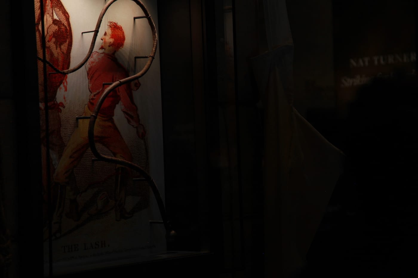 Part of the historical displays in the the National Museum of African American History and Culture