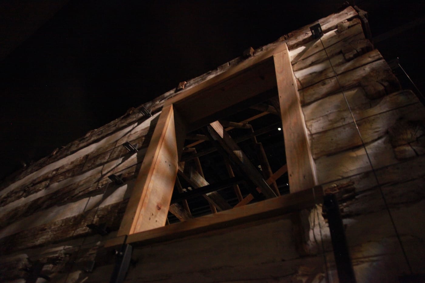Part of the historical displays in the the National Museum of African American History and Culture