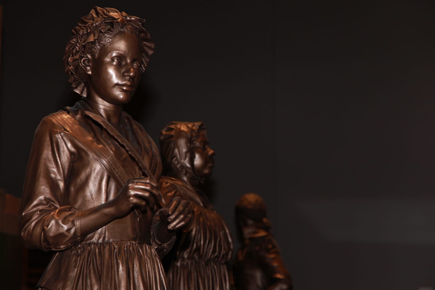 Part of the historical displays in the the National Museum of African American History and Culture