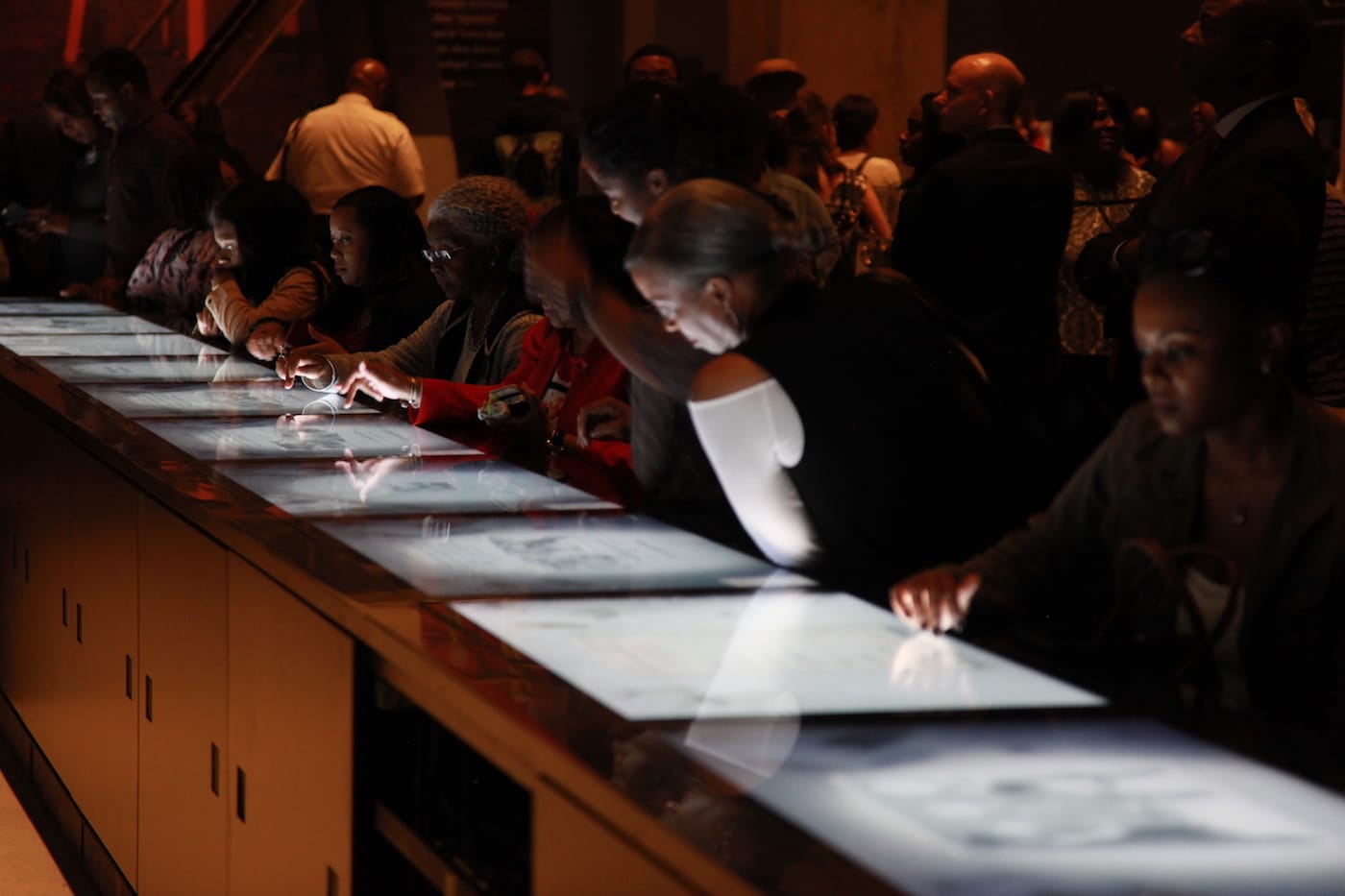 Part of the historical displays in the the National Museum of African American History and Culture
