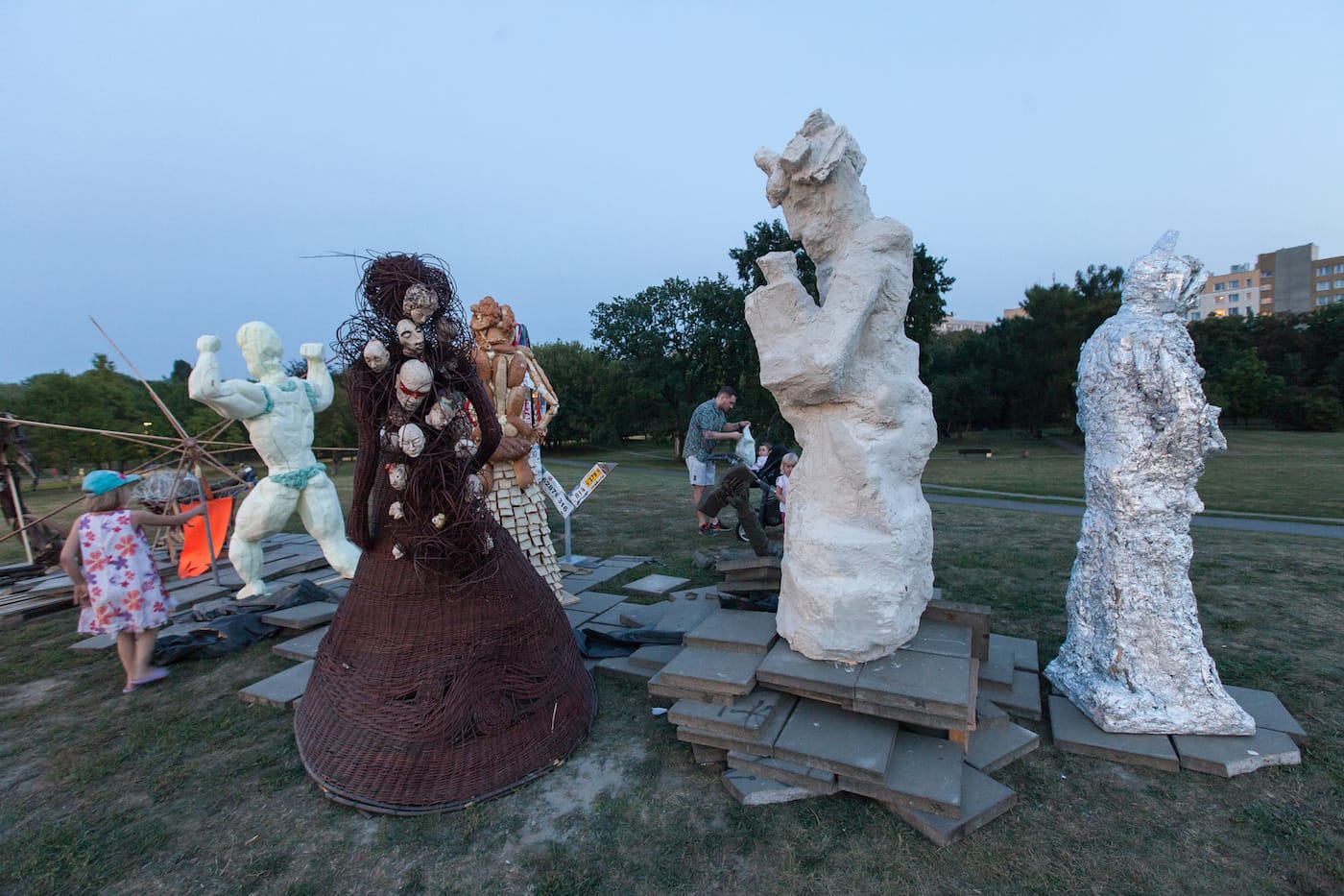 Paweł Althamer, “The Burghers of Bródno”