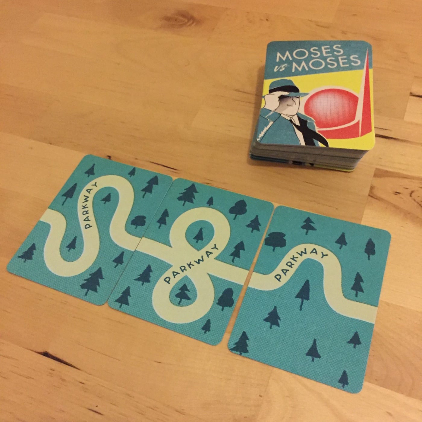 “Moses vs. Moses” card game by Heather Smith, Audrey Nieh, Anna Muessig (courtesy Heather Smith, Audrey Nieh, Anna Muessig)