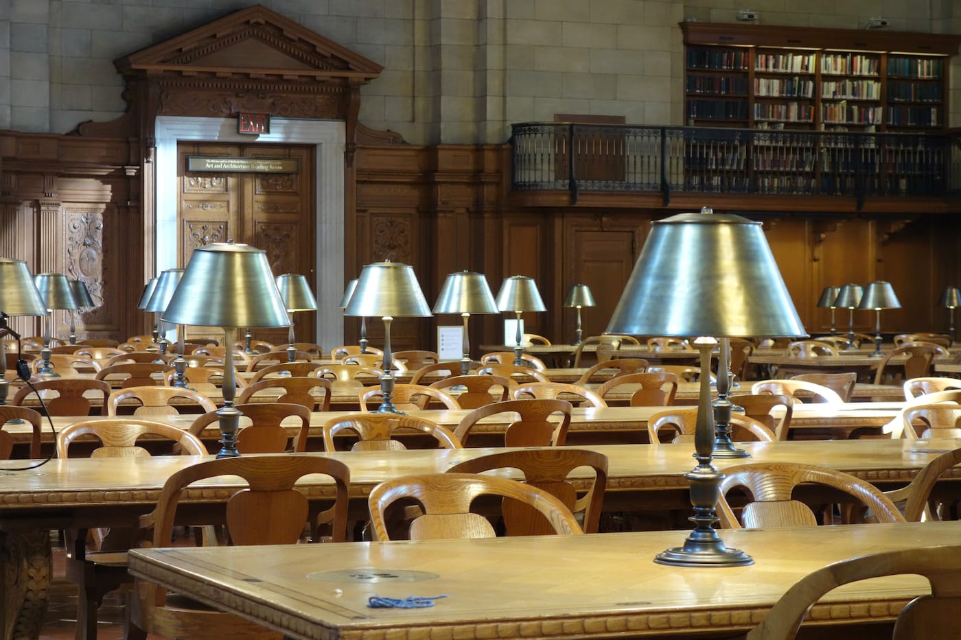 Rose Main Reading Room at the New York Public Library