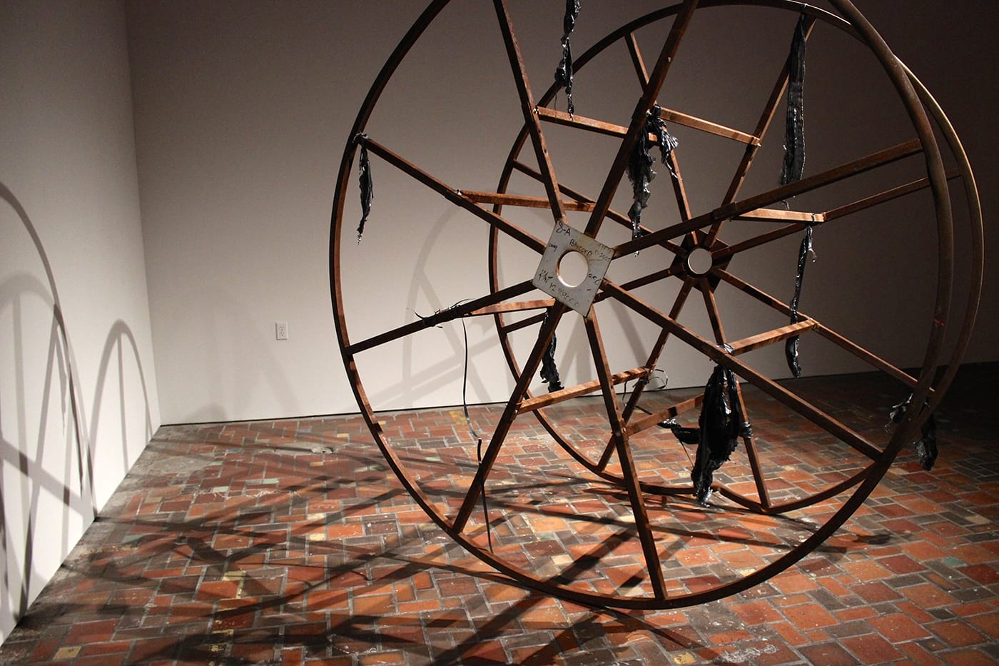 Found object sculpture.