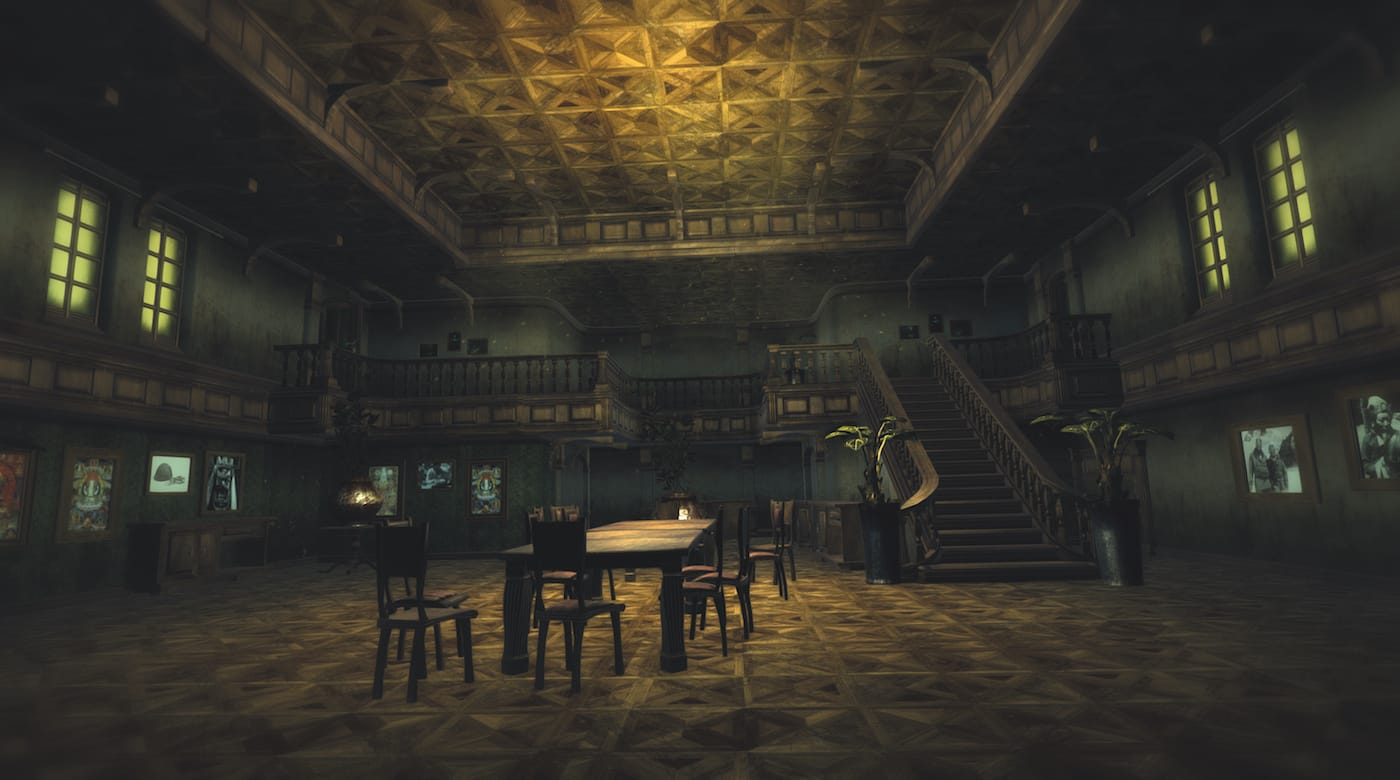 Shezad Dawood, "Kalimpong" (still, 2016), VR environment, duration variable