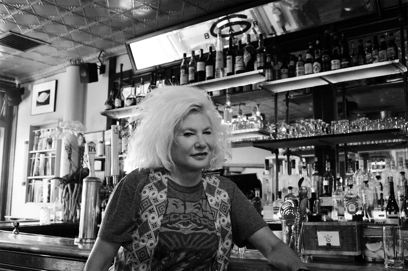 Tama Janowitz (photo by the author for Hyperallergic)