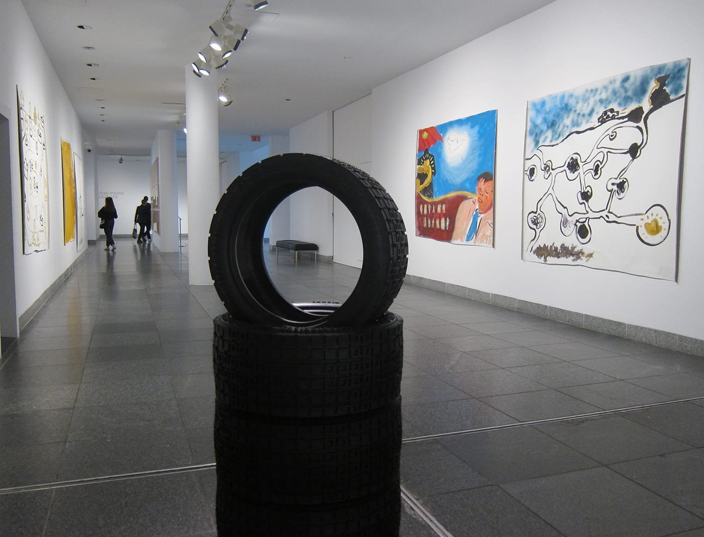 Woks by Thomas Bayrle and Liao Guohe