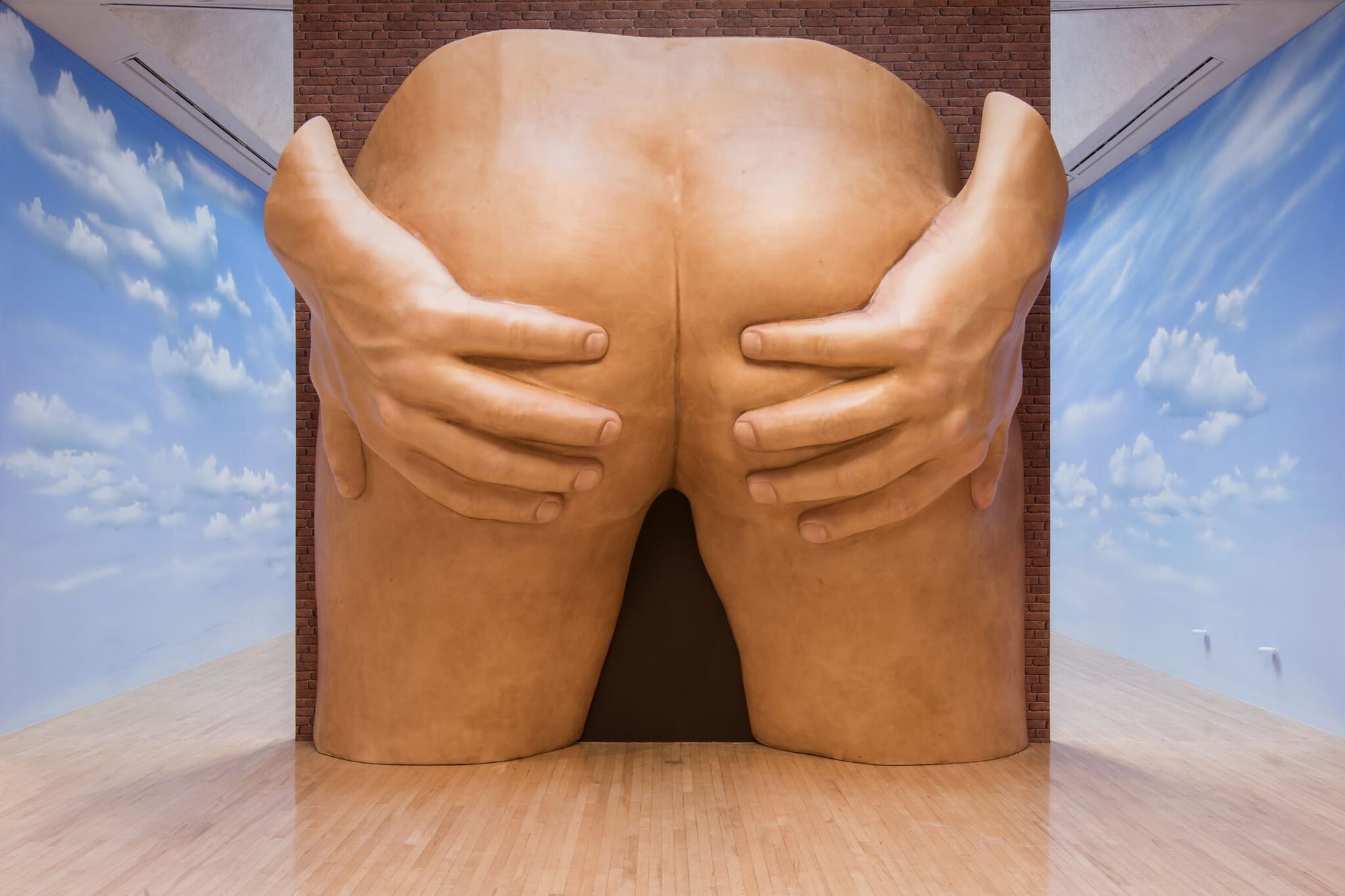 Installation view of Anthea Hamilton at the Turner Prize 2016 exhibition (all images courtesy the artists and Tate)