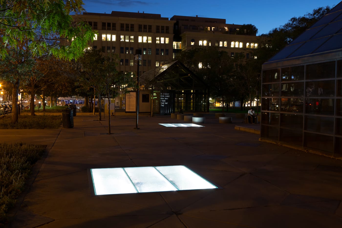 Installation view of SANGREE's <em>Unclassified Site Museum</em>, a Black Cube project, in Denver