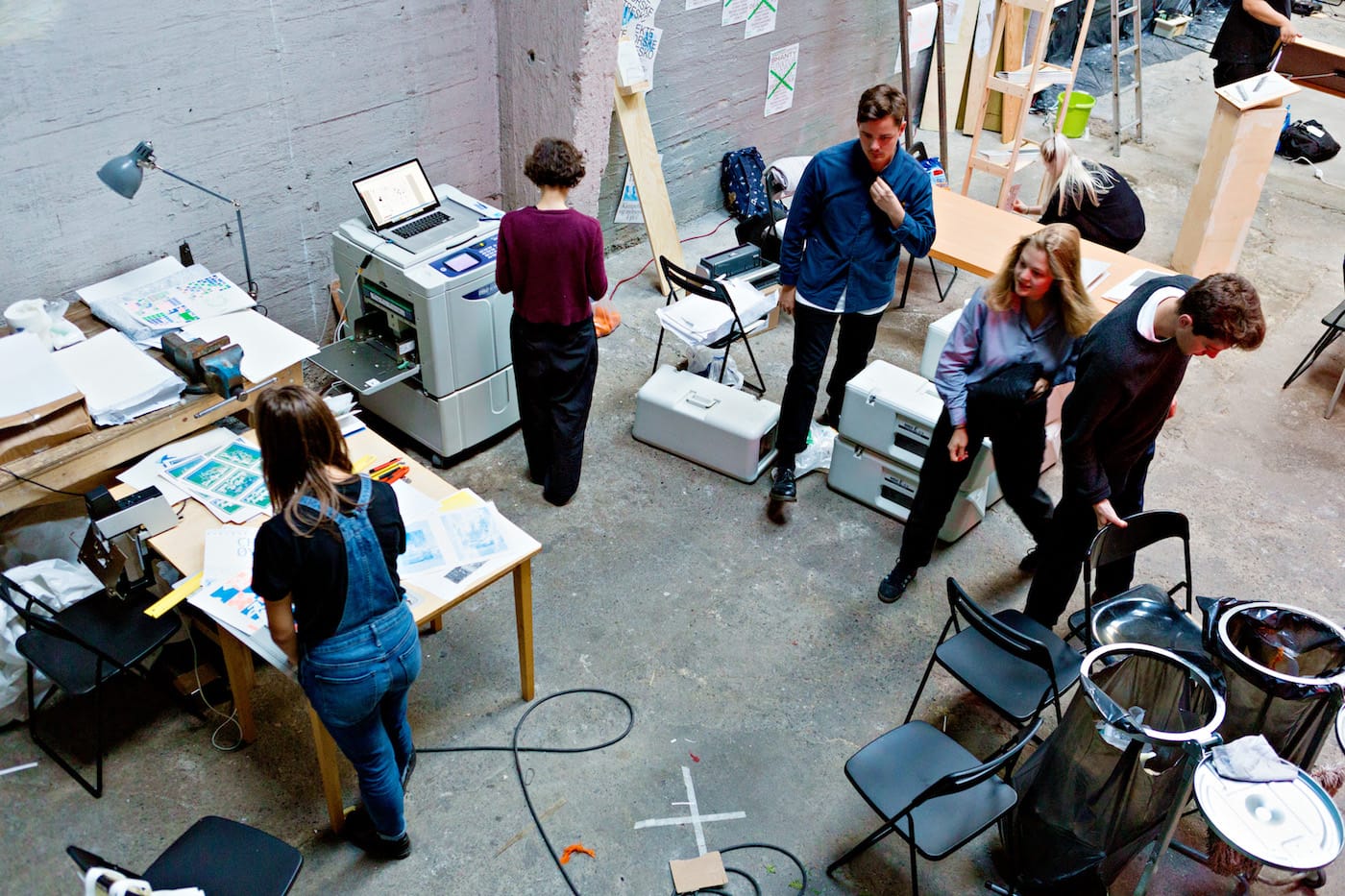 A session at the Ventriloquist Summerschool (photo by Marius Viken, courtesy Ventriloquist Summerschool)