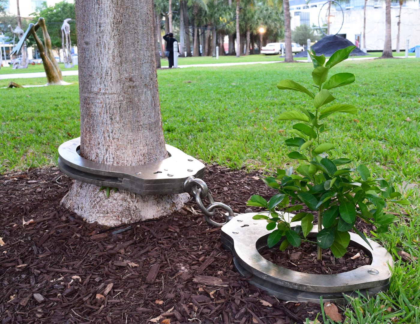 Yoan Capote, "Naturaleza Urbana" (2012) in the Public sector of Art Basel Miami Beach 2016