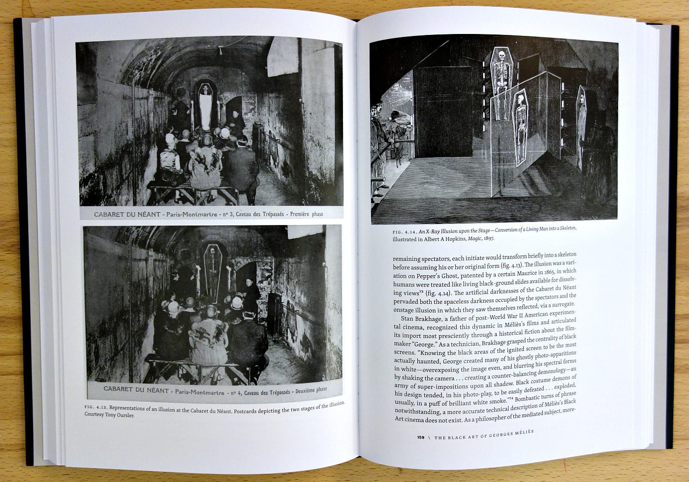 Pages from 'Artificial Darkness: An Obscure History of Modern Art and Media' (photo of the book for Hyperallergic)
