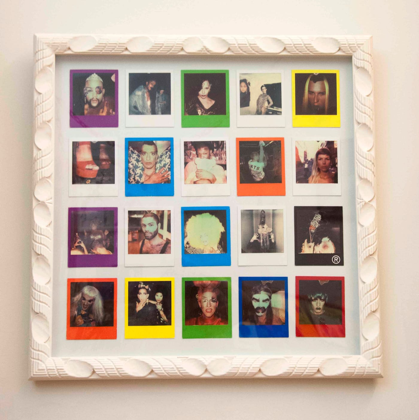 Impossible instant film shots from the series Babes by Sophi Skin-Tight (Fred Attenborough)