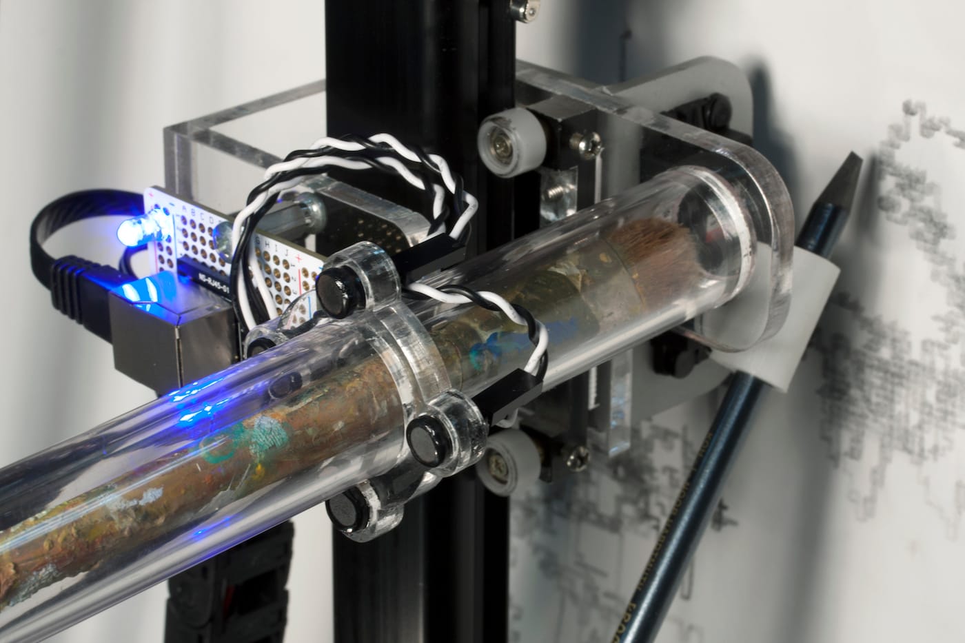 Installation view of 'Fernando Orellana: His Study of Life' (courtesy PAFA)