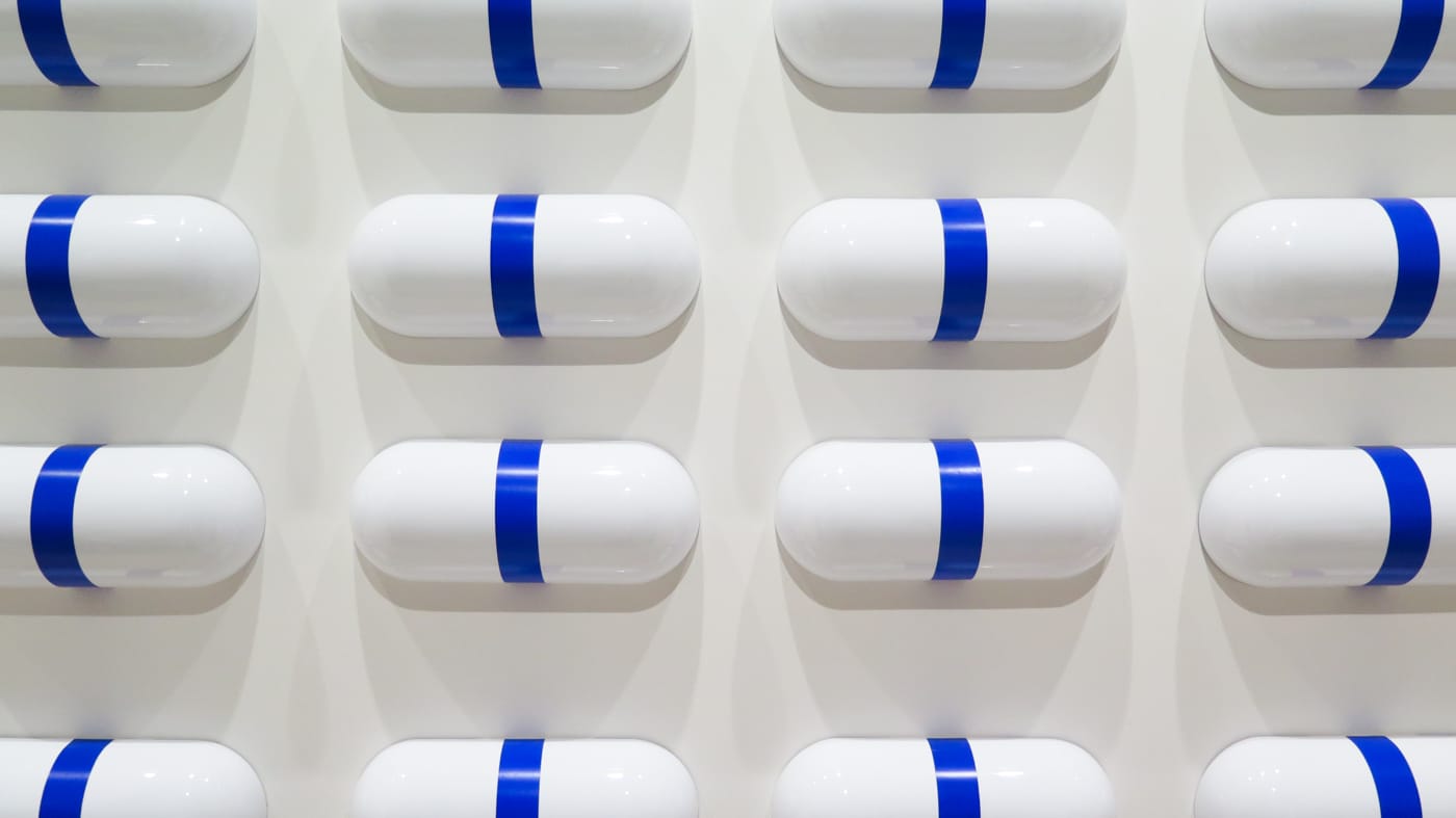 Installation view of General Idea's 'Broken Times' at the Jumex Museum