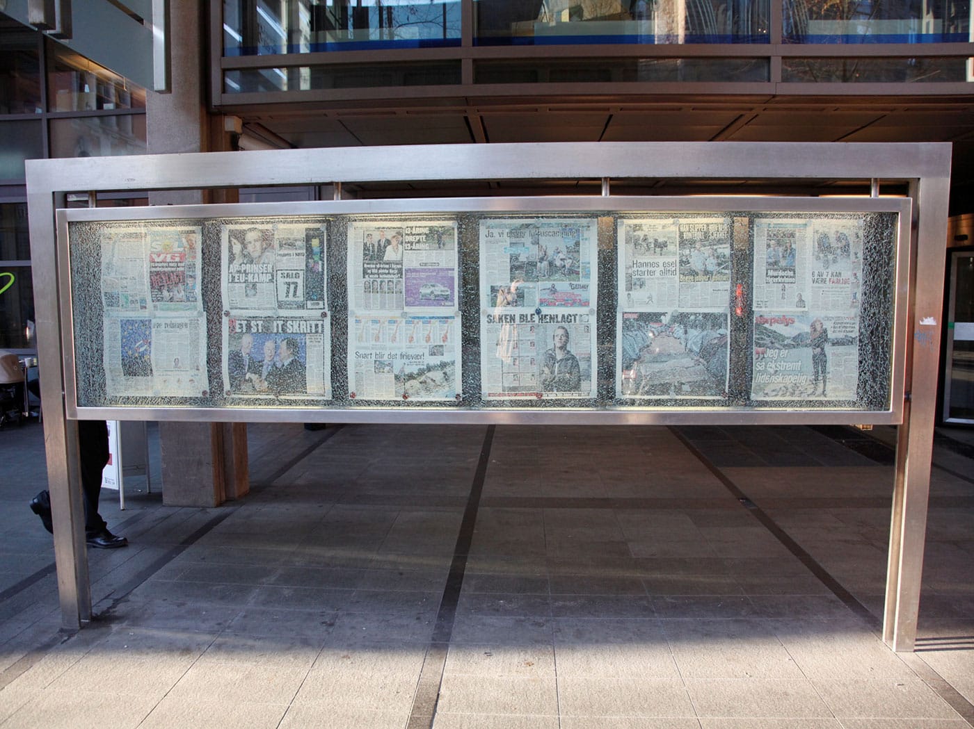 Ahmad Ghossein, “Relocating the Past" (photo by Alette Schei Rørvik)