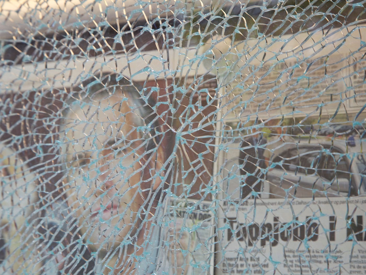 Detail of Ahmad Ghossein, “Relocating the Past" (photo by Alette Schei Rørvik)