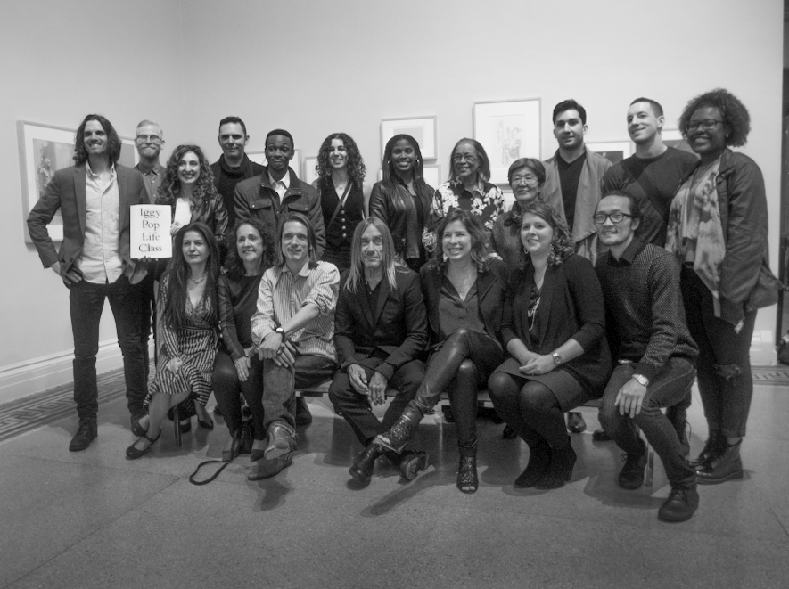 "Iggy Pop Life Class" collaborators