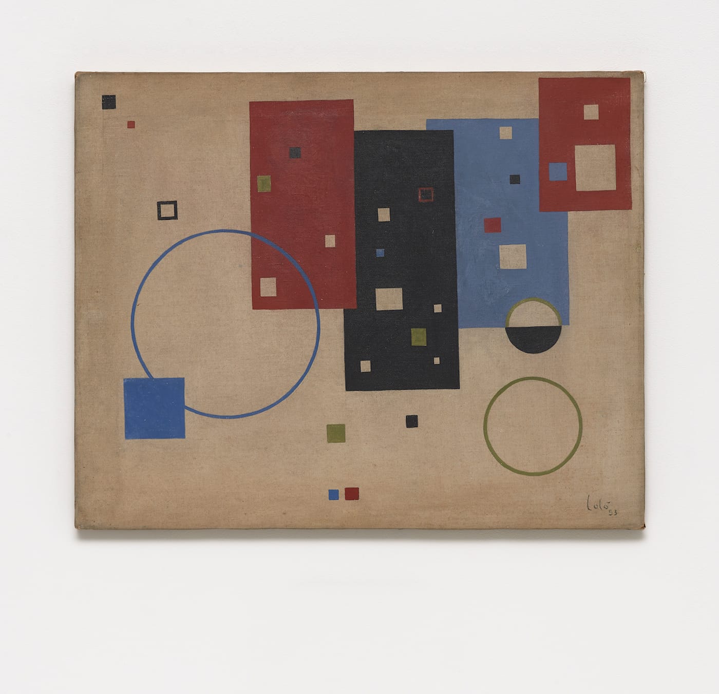 Loló Soldevilla, "Untitled" (1953), oil on canvas, 16 x 20 in (courtesy David Zwirner, New York/London&nbsp;and Arevalo Gallery)