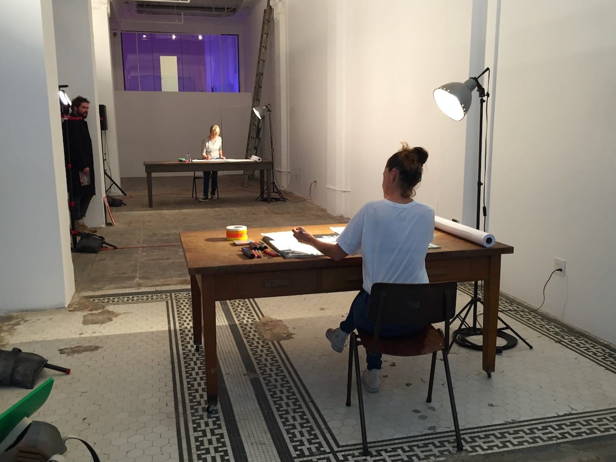 "Performance Lessons: Suzanne Lacy Teaches Andrea Bowers Performance Art" at the Main Museum, October 30