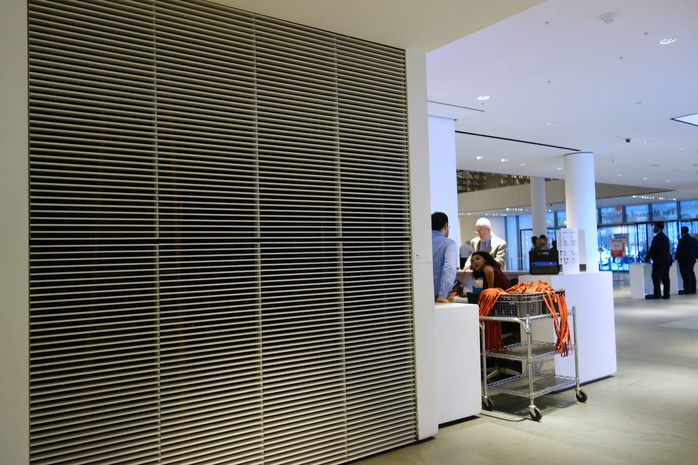 Dust Gathering (photo by the author for Hyperallergic)