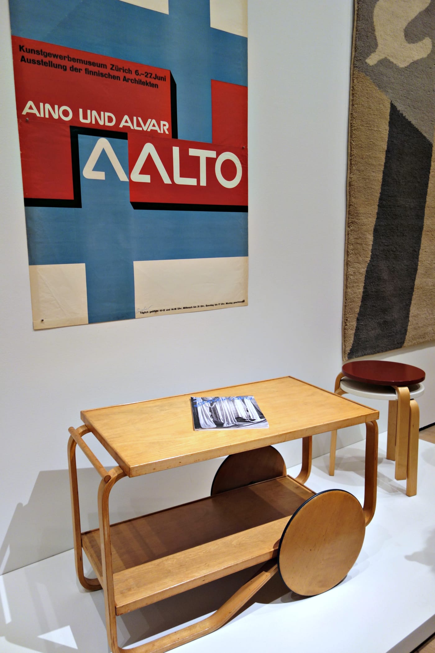 Installation view of How Should We Live? Propositions for the Modern Interior at the Museum of Modern Art (photo by the author for Hyperallergic)