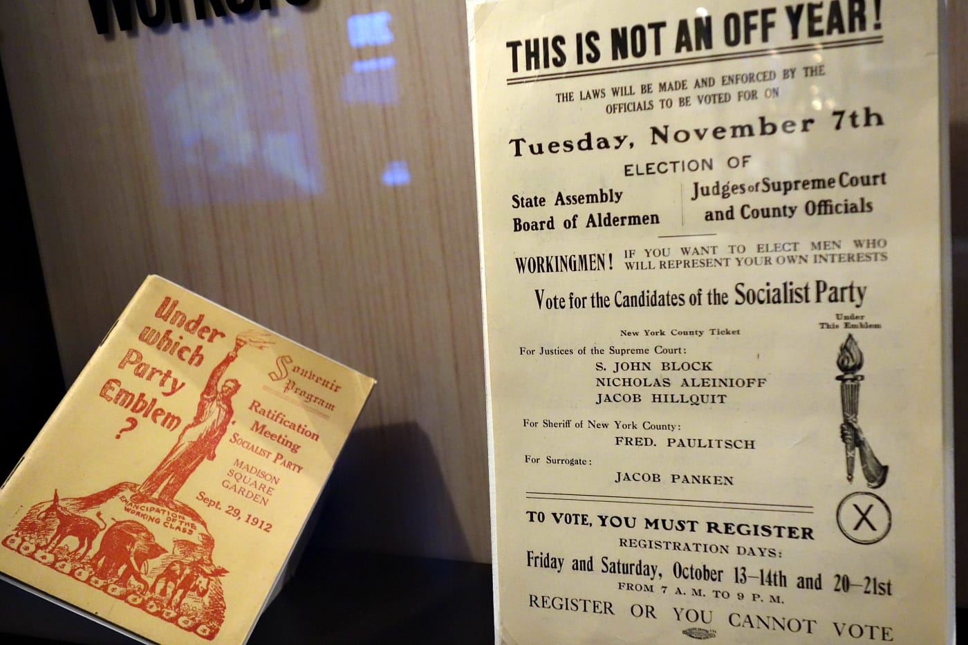 Installation view of New York at Its Core at the Museum of the City of New York (photo by the author for Hyperallergic)