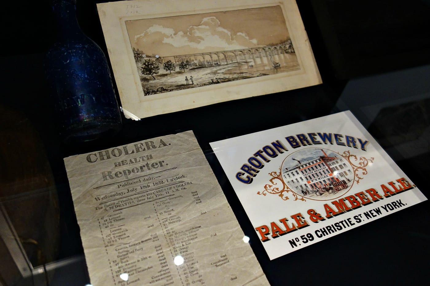 Installation view of New York at Its Core at the Museum of the City of New York (photo by the author for Hyperallergic)