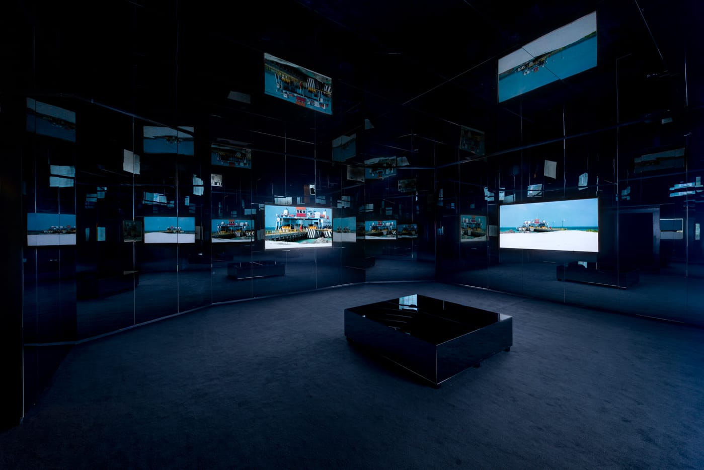 nstallation view ofDoug Aitken: Electric Earth, September 10,2016–January 15, 2017 at The Geffen Contemporary at MOCA, courtesy of The Museum of Contemporary Art, Los Angeles, photo by Joshua White