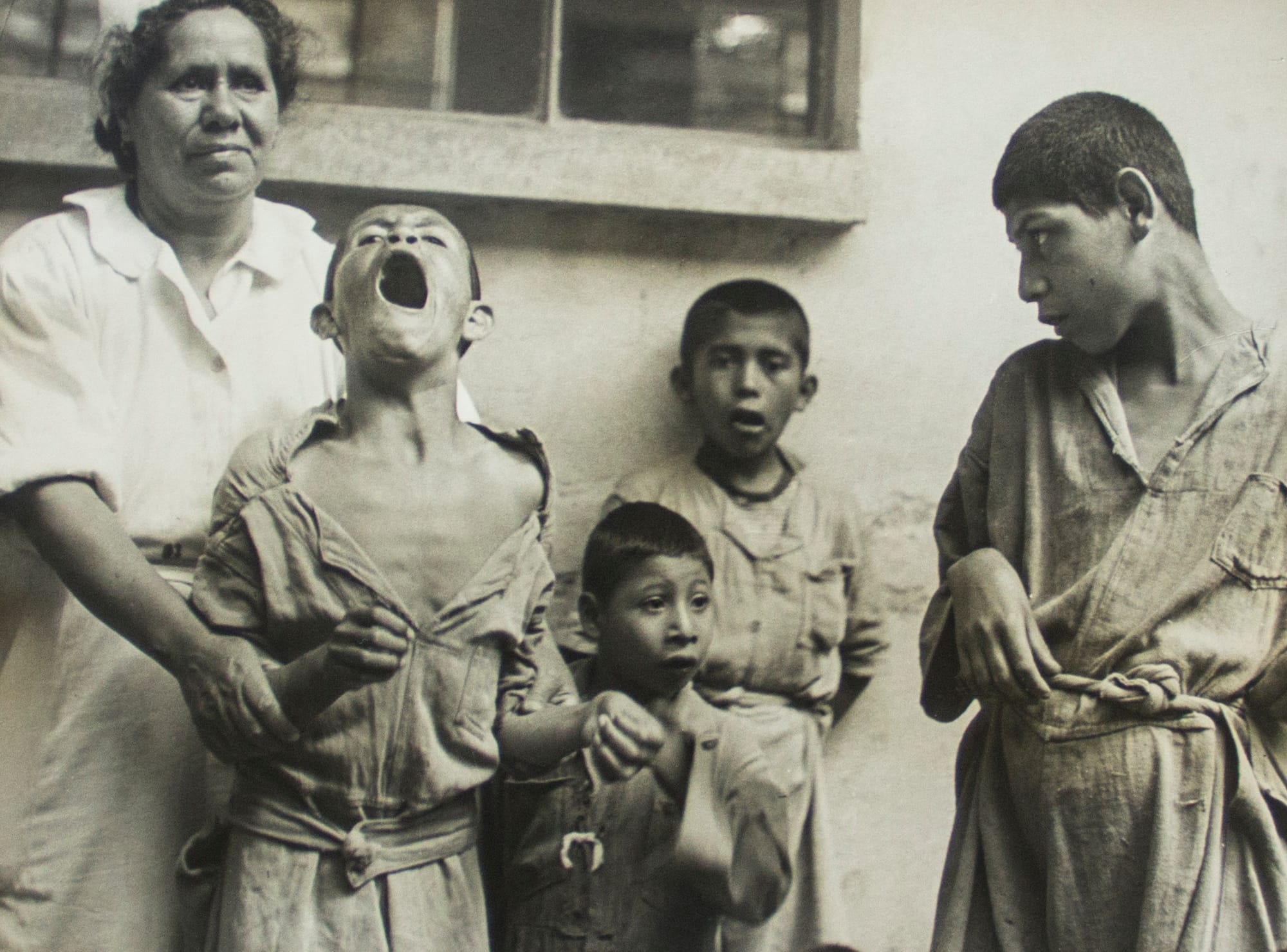 Kati Horna. Untitled (From the series La Castañeda). 1944. Gelatin silver print, 8 7/8 x 6 ⅝ in. Private collection, Mexico City. © 2005 Ana María Norah Horna y Fernández
