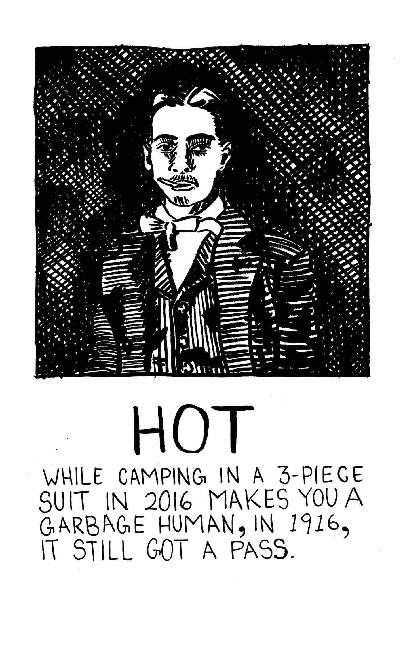 Tom Thomson by Jessica Campbell