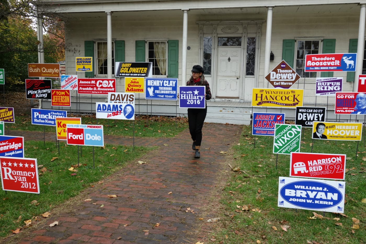 Nina Katchadourian’s “Monument to the Unelected” (2008/12 and ongoing)