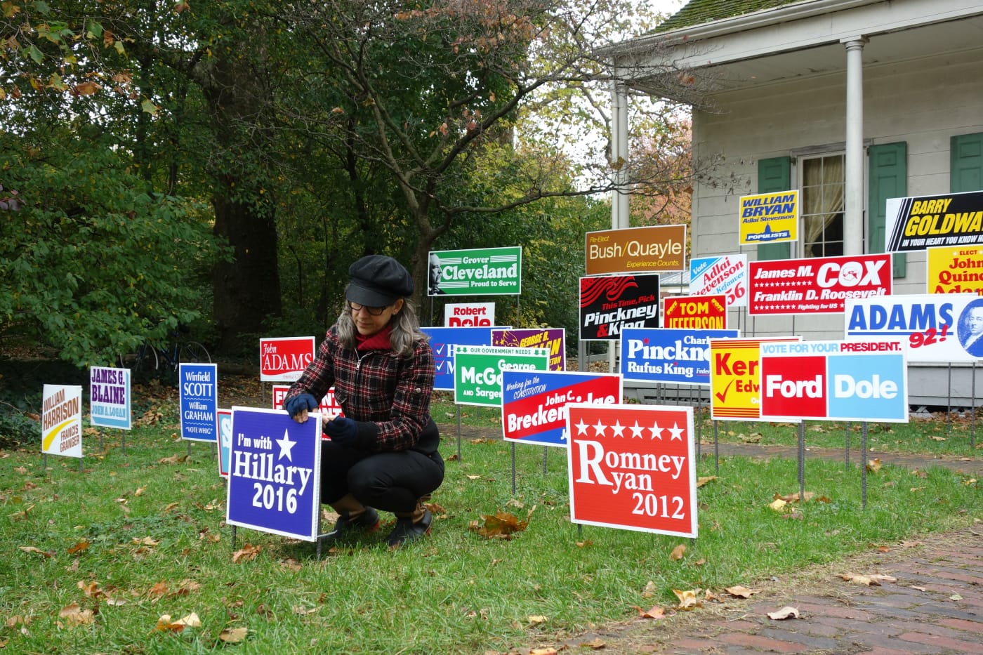 Nina Katchadourian’s “Monument to the Unelected” (2008/12 and ongoing)