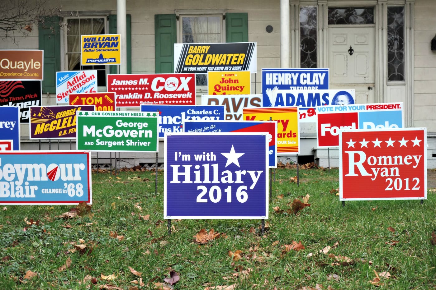 Nina Katchadourian’s “Monument to the Unelected” (2008/12 and ongoing)