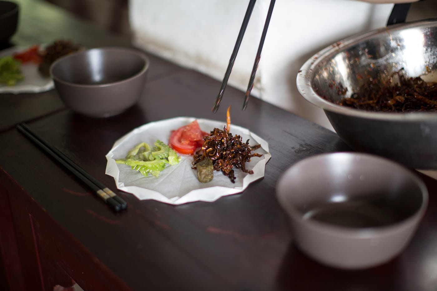Xie Fan, "Buddhist Lunch," (2016)
