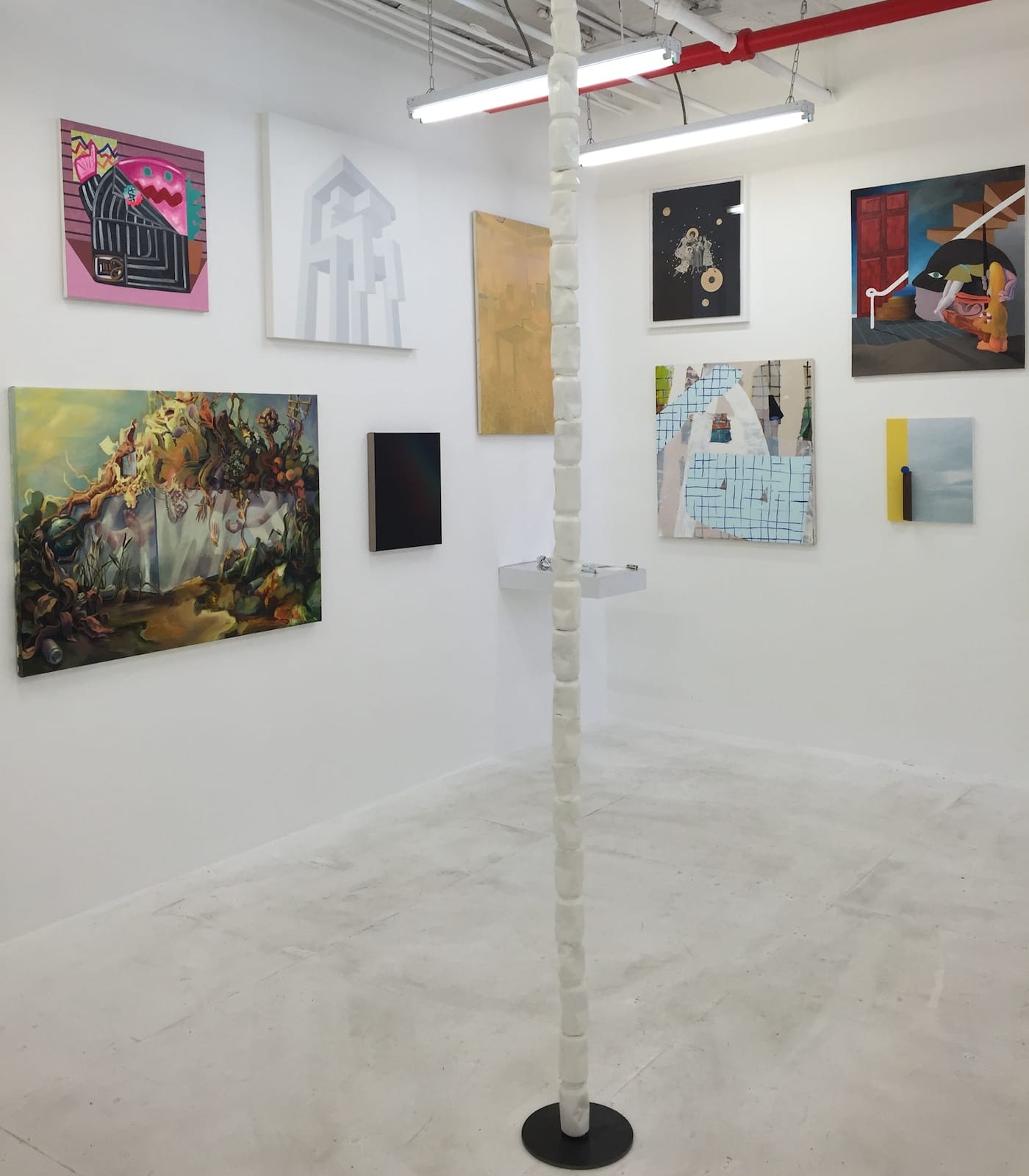Installation view of <em>30 Under 30ish</em> Victori+Mo (photo Hrag Vartanian/Hyperallergic)