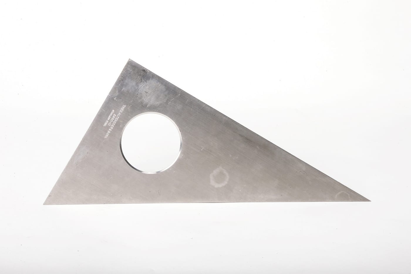 Triangular 24-Inch Engineering Scale, used for linear measurements from maps and scale diagrams (via Central Intelligence Agency/Flickr)