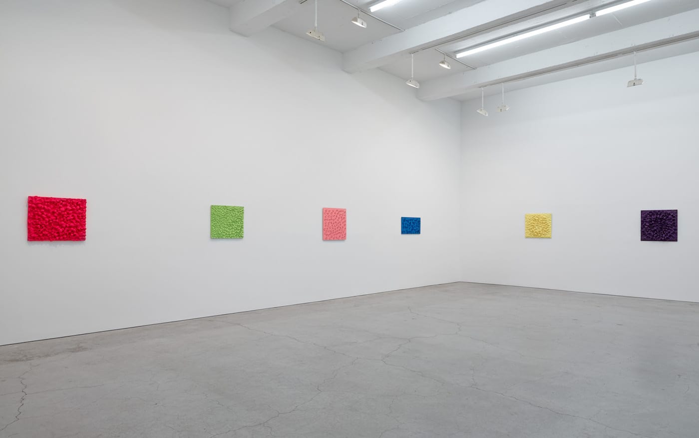 Installation view of Tony Feher: It Didn't Turn Out the Way I Expected at Sikkema Jenkins & Co., New York, 2016 (artworks © Estate of Tony Feher, courtesy Sikkema Jenkins & Co., New York; photo by Jason Wyche)
