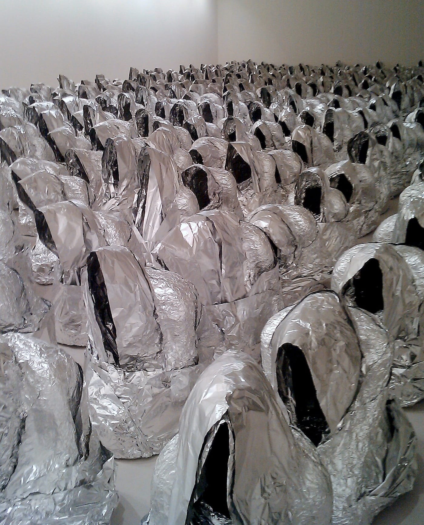 Kader Attia, "Ghost" (2007) (photo by Olivier Duquesne/Flickr)