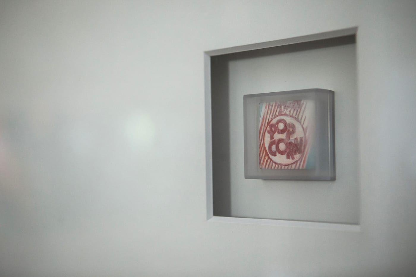 Detail of Jonathan Seiz, "Disaster Rations" (2016) (photo by Amanda Tipton)